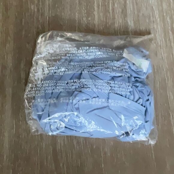 Aerie SMOOTHEZ Women's Blue Shirt XL LONG SLEEVE NWT in packaging‎ - Picture 3 of 4